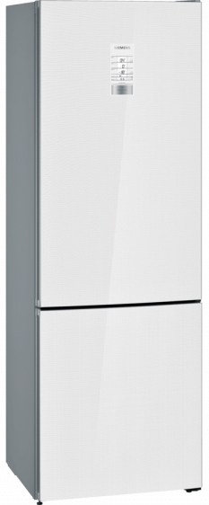 Отдельностоящий холодильник с нижней морозильной камерой SIEMENS KG49NSW2AR 