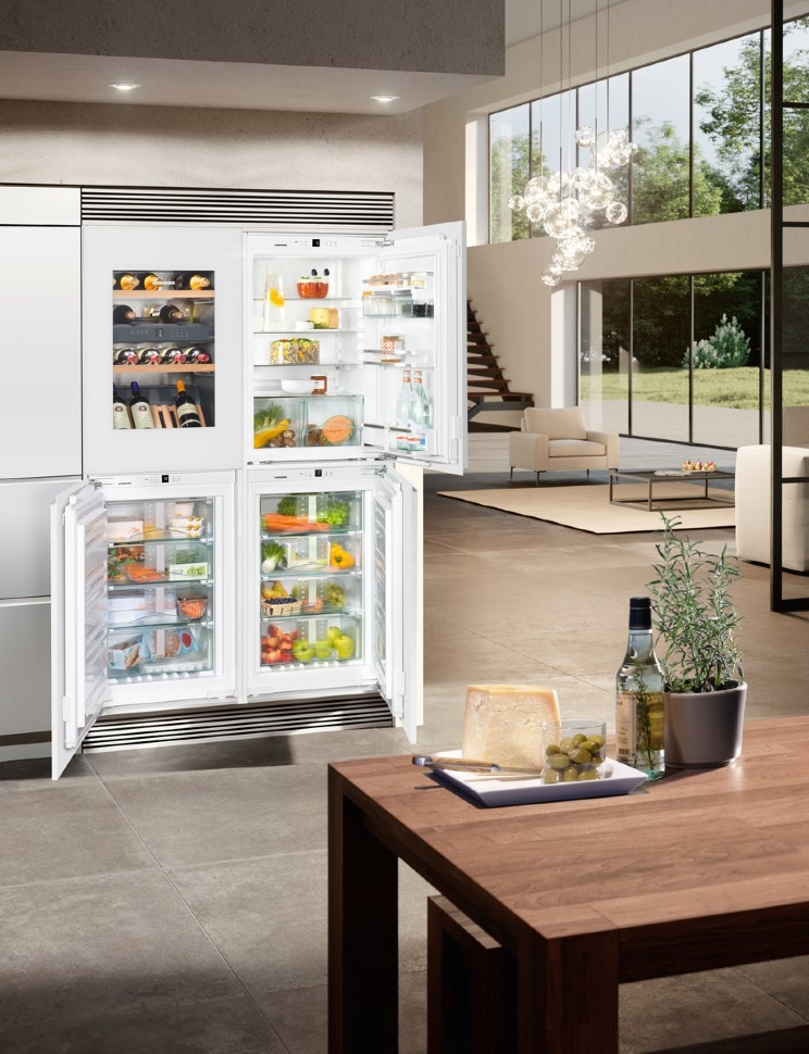 Встраиваемый холодильник Side-by-Side Liebherr SBSWgw 64I5 BioFresh NoFrost 