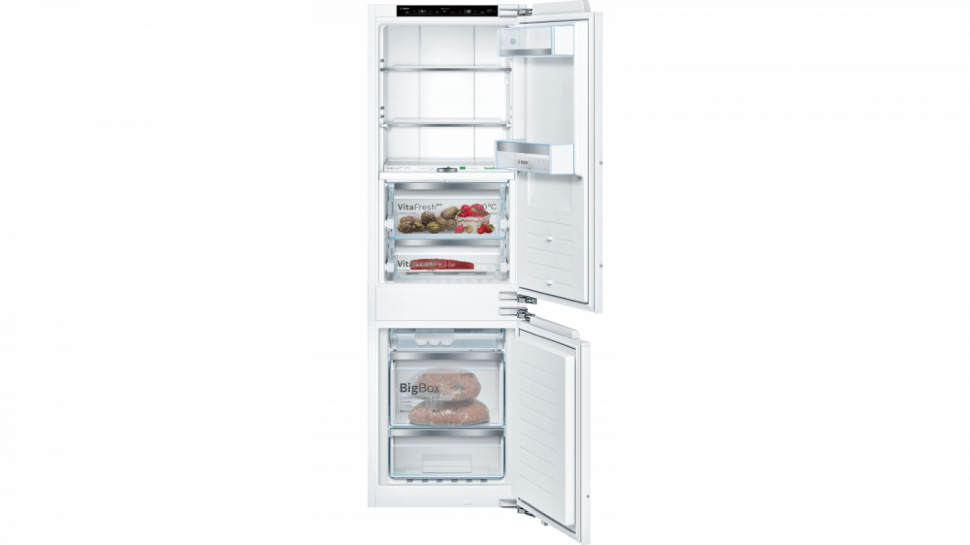 Встраиваемый холодильник с нижней морозильной камерой BOSCH KIF86HD20R 