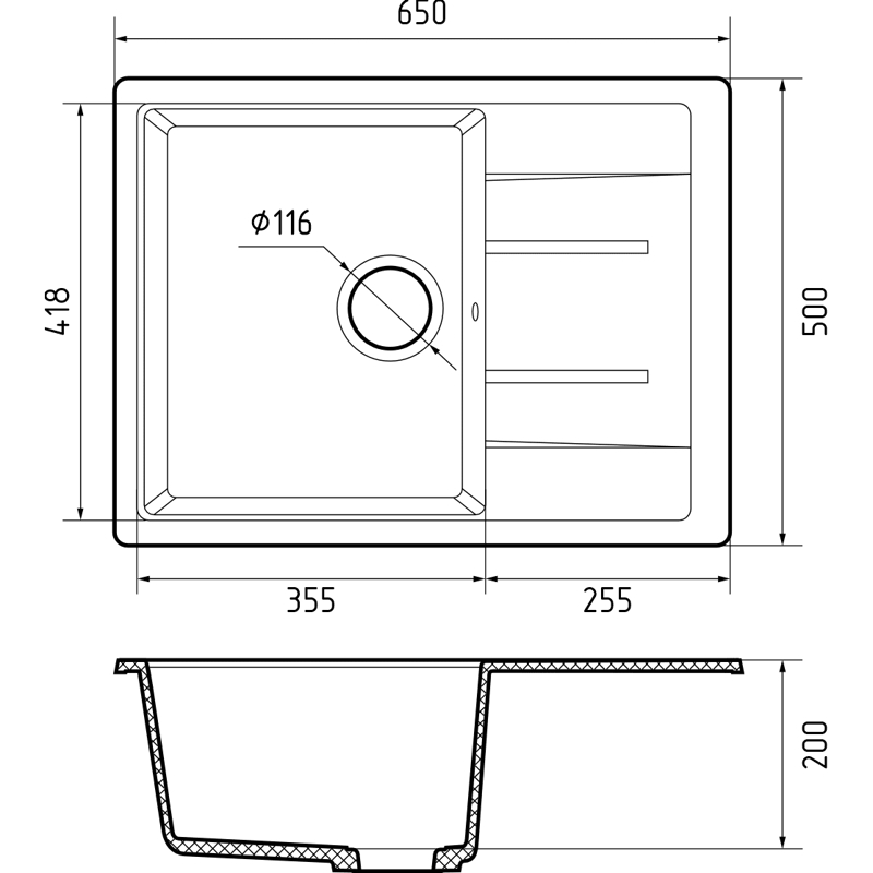 GranFest QUADRO Q-650L graphite