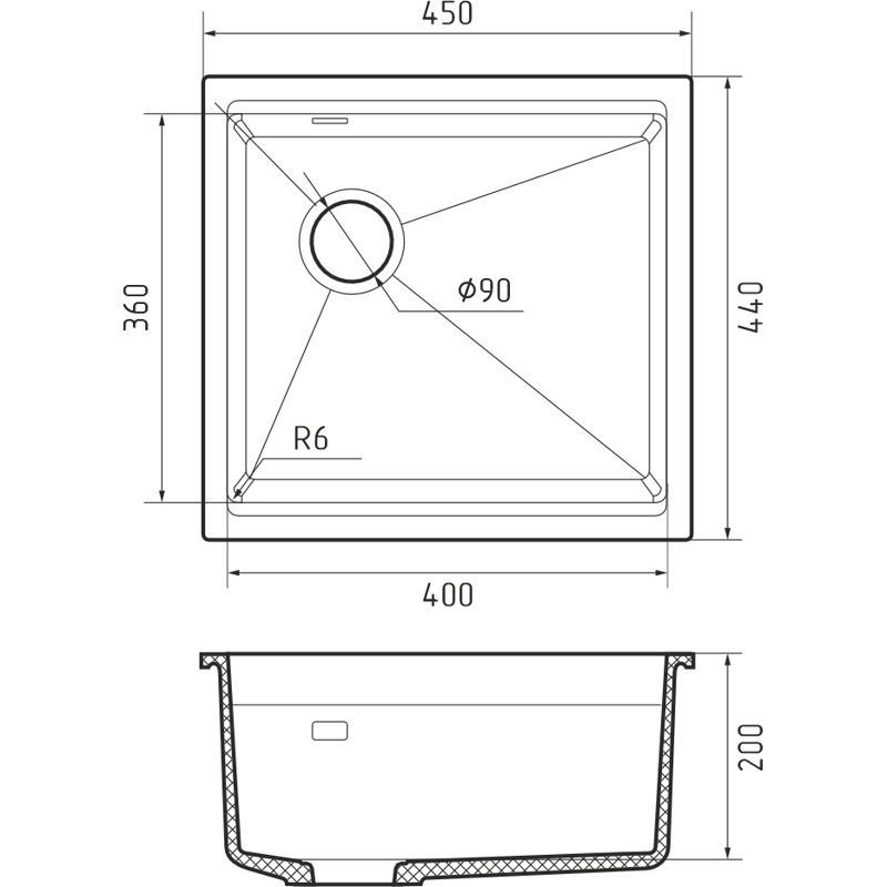 Rivelato LN-454-L nero