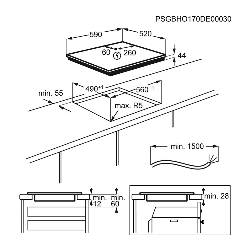 Electrolux EIV63440BW