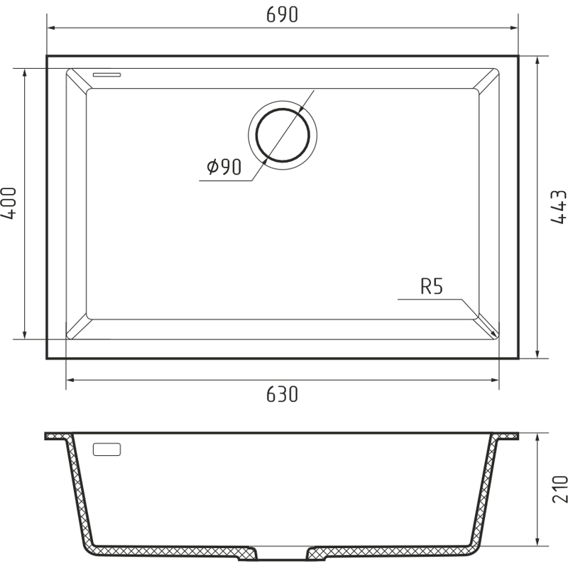 Rivelato SR-6963 Calcestruzzo