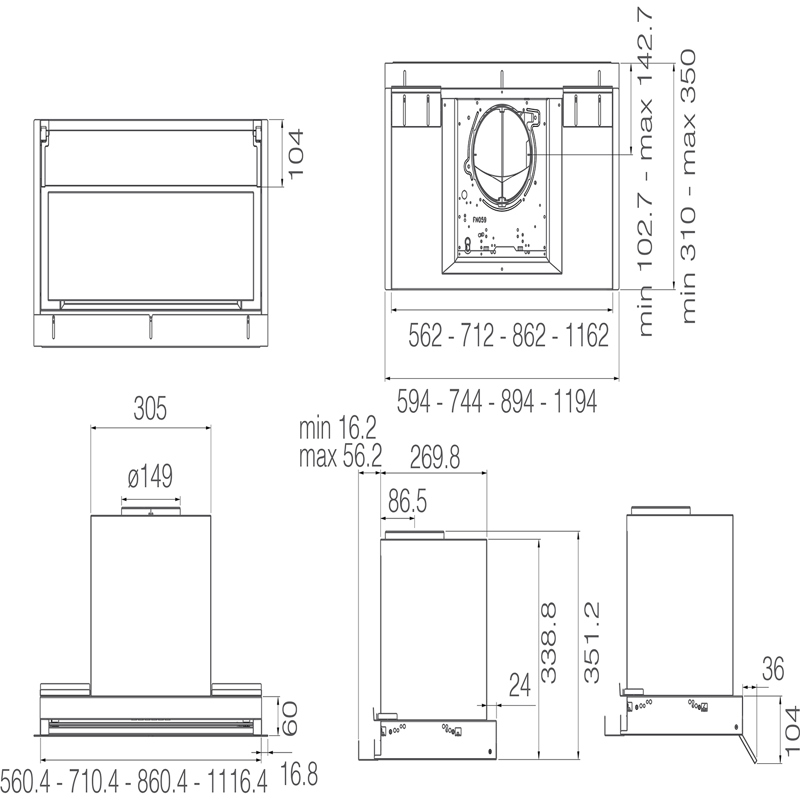 Elica BOXIN ADV PLUS @ BLMAT/A/120-PRF0199292