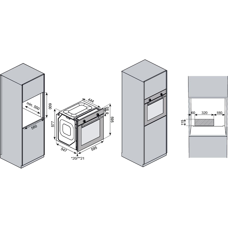 Kuppersberg HO 603 BX