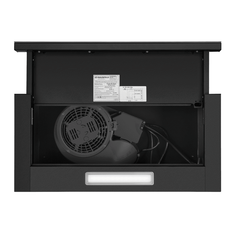 Maunfeld Clyde 60 Glass Black