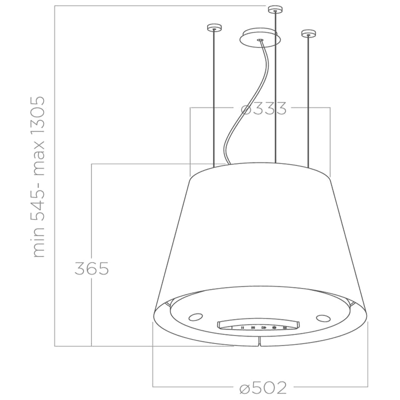 Elica EASY UX IX/F/50-PRF0120354A