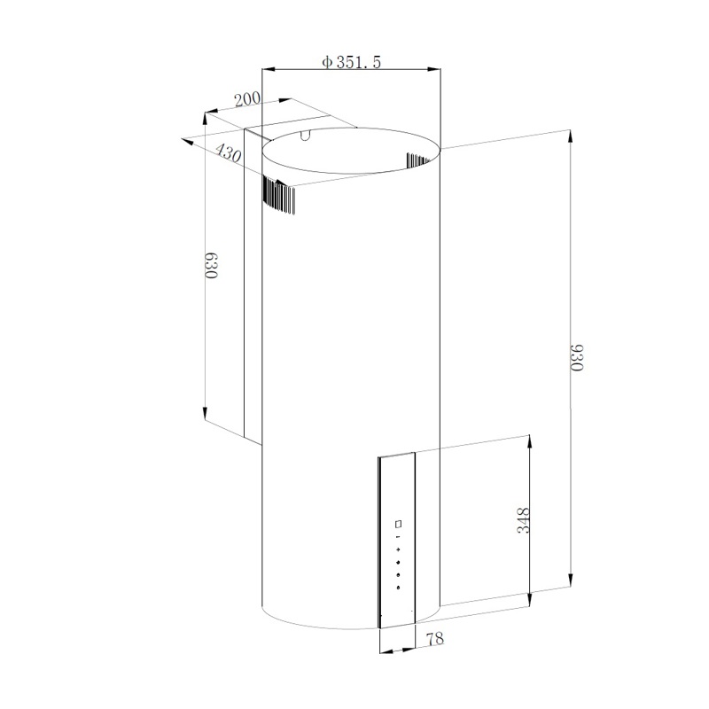 Korting KHC 35969 DN Cylinder