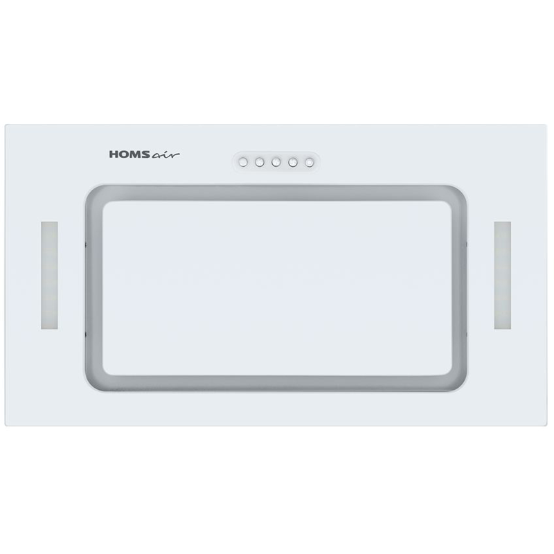 HOMSAir CROCUS PUSH 52 Glass White