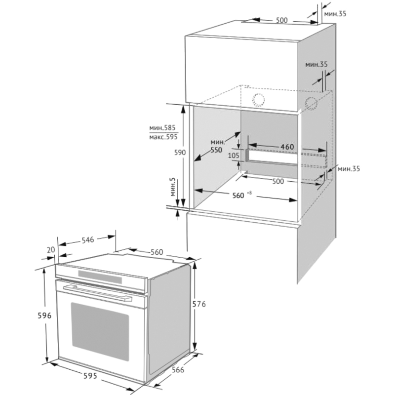 Kuppersberg HT 611 BB