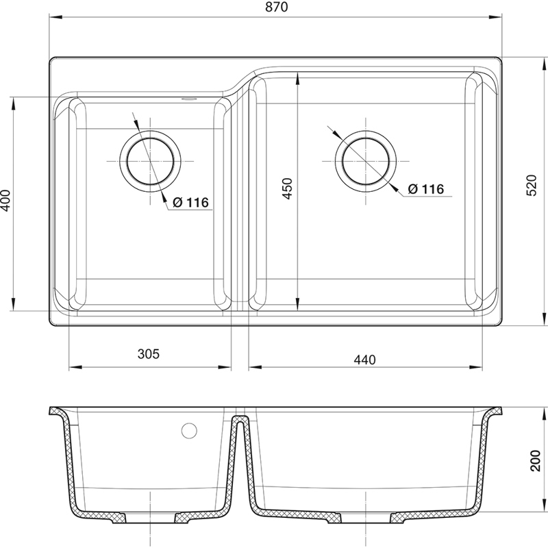 Rivelato X-90D antracite