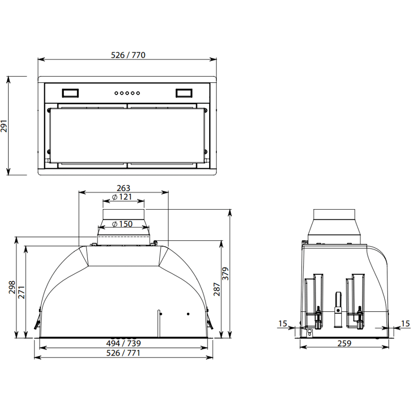 FALMEC CBIN50.E10#ZZZN460F