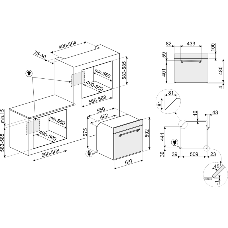 SMEG SFP67C1TPO