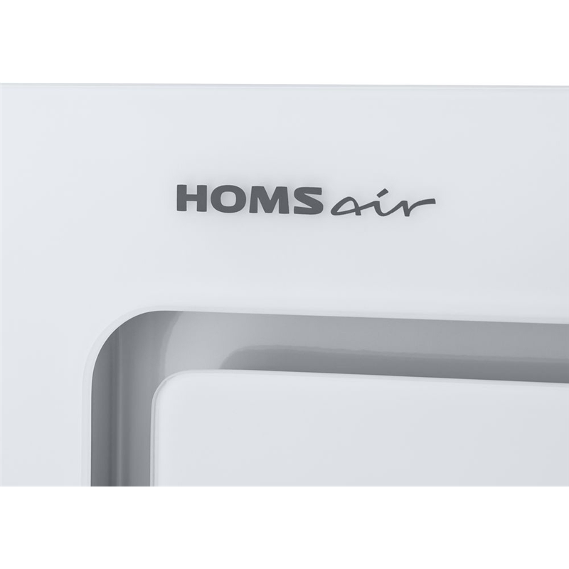 HOMSAir CROCUS PUSH 52 Glass White