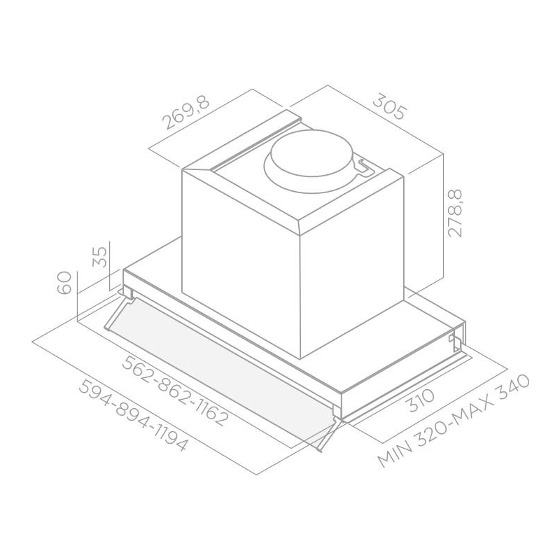 Elica BOXIN DRY IX/A/60-PRF0181274