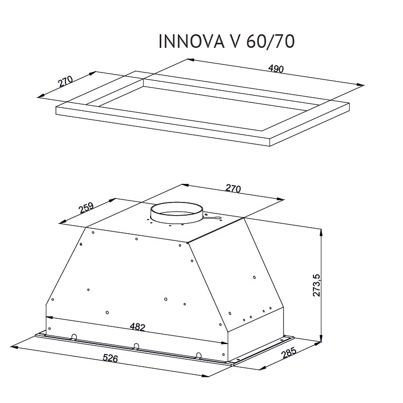 Kuppersberg INNOVA V 60 White