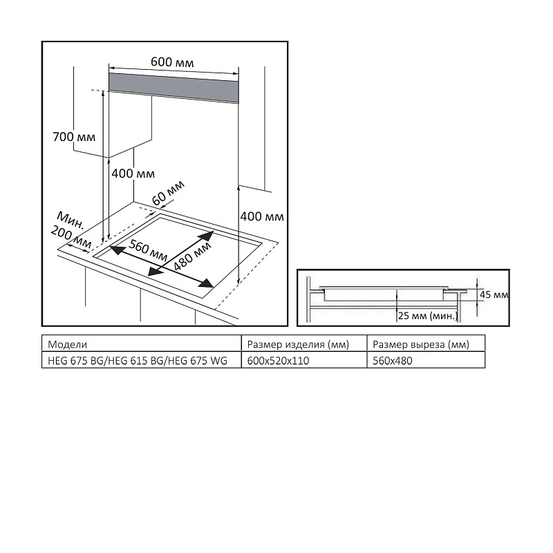 EVELUX HEG 615 BG