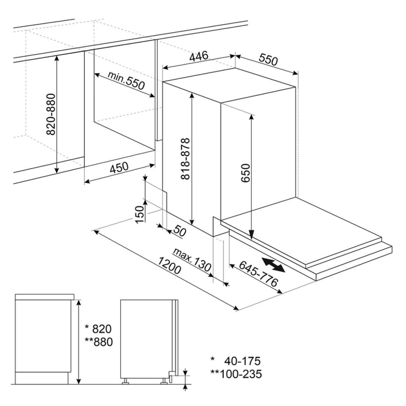 SMEG ST4523DIN