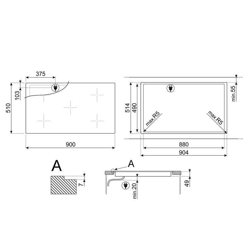 SMEG SI2M7953DW
