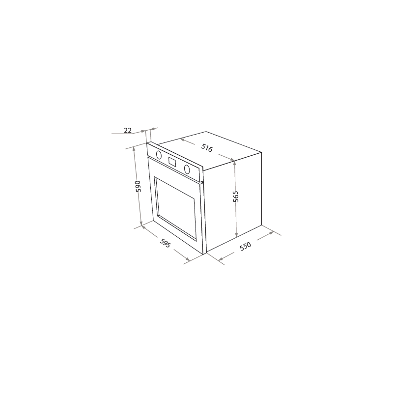 HOMSAir OES657WH