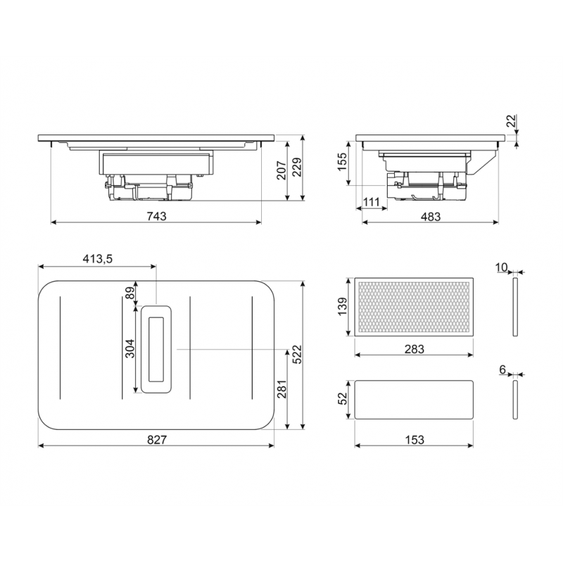 SMEG HHSL7844X
