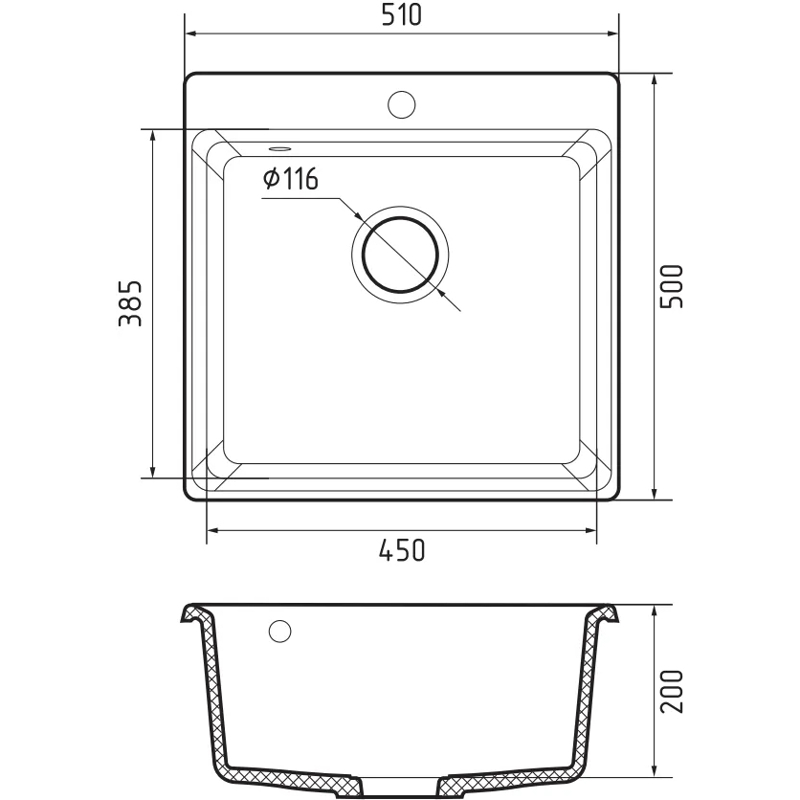 GranFest LEVEL LV-510 graphite