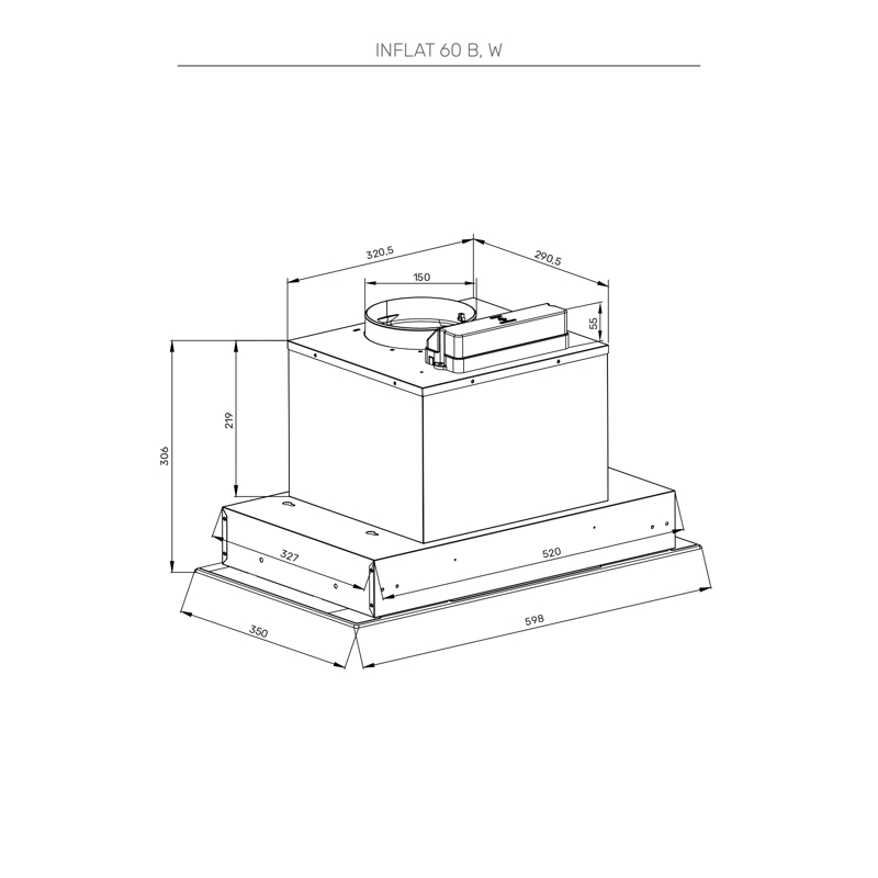 Kuppersberg INFLAT 60 W