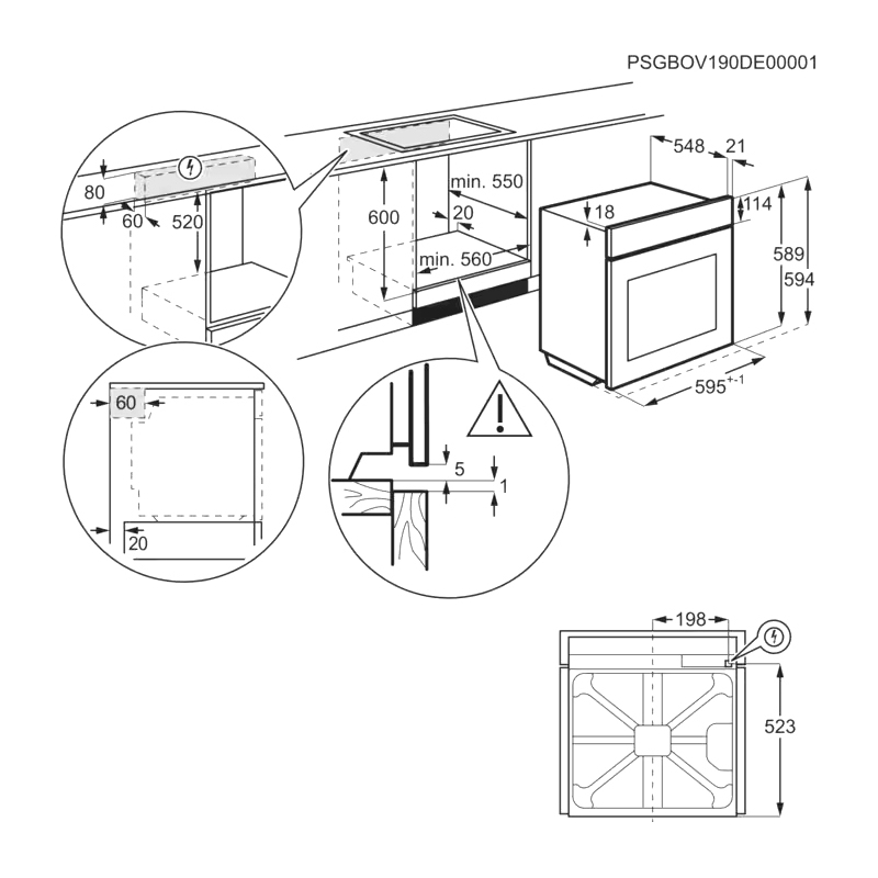 Electrolux KOEBP39WZ