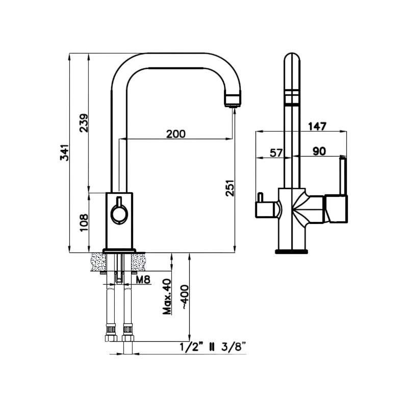 Rivelato 9025208 antracite cromo