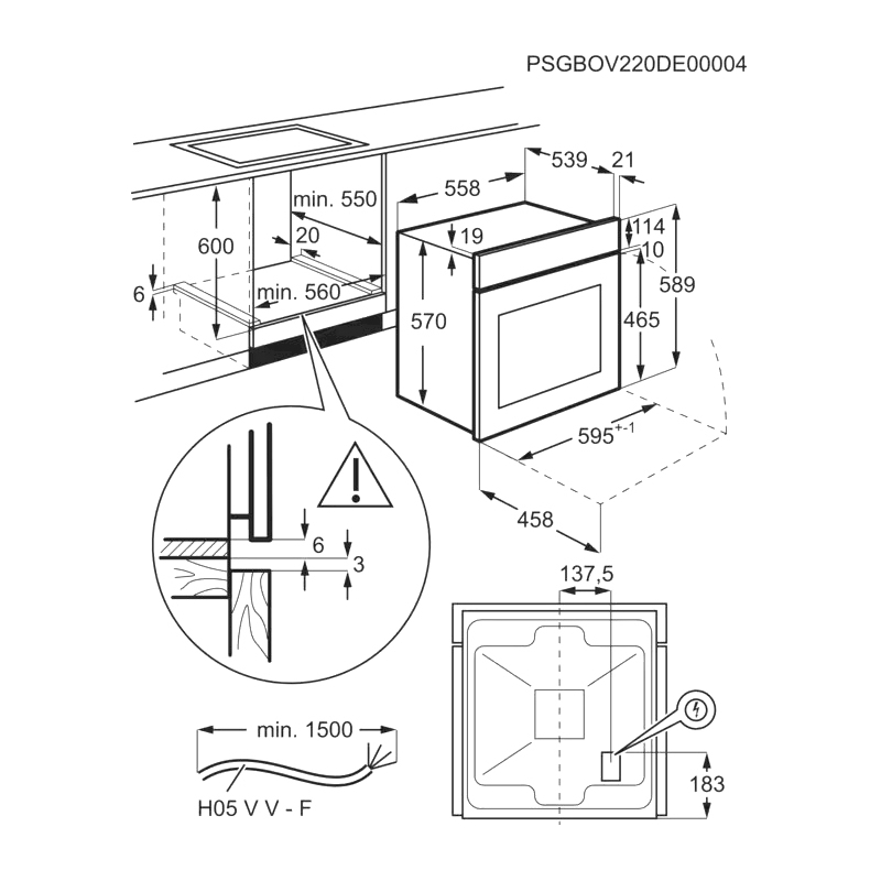 Electrolux EOD5H70BX