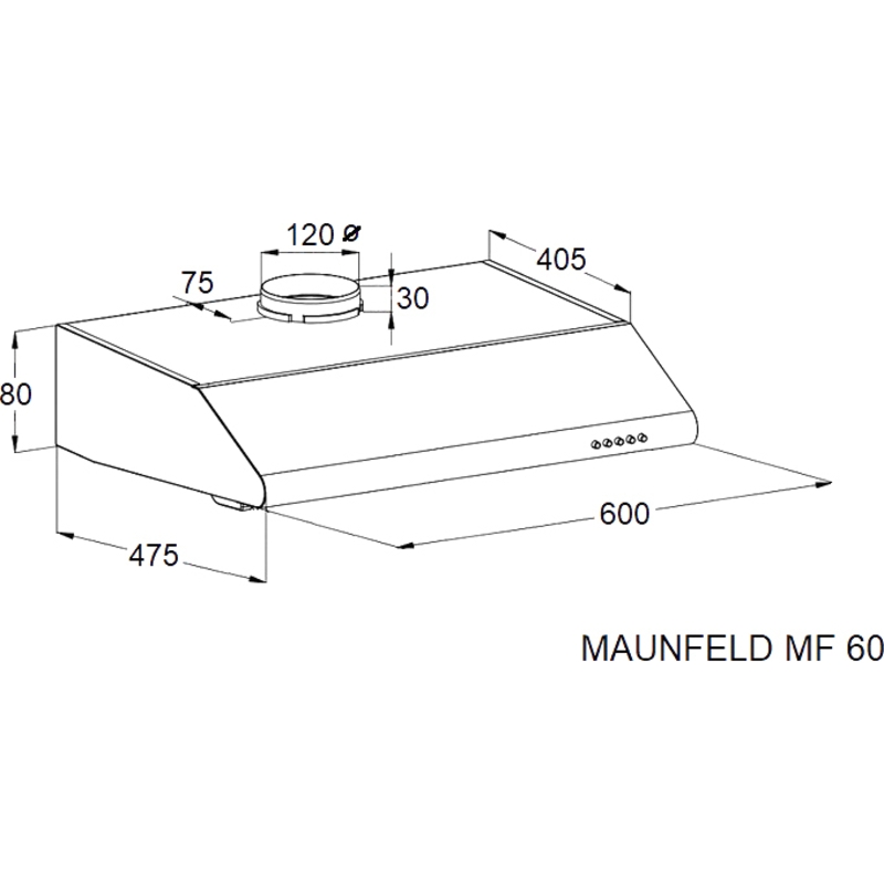Maunfeld MF 60 White