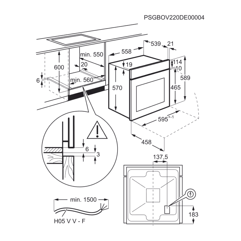 Electrolux EOF5H50BX