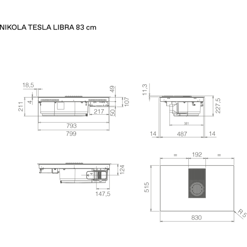 Elica NIKOLATESLA LIBRA EVO WH/A/83-PRF0196339