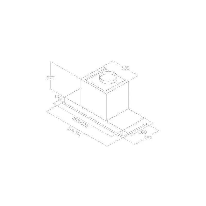 Elica HIDDEN ADV PLUS @ IX/A/72-PRF0182867A