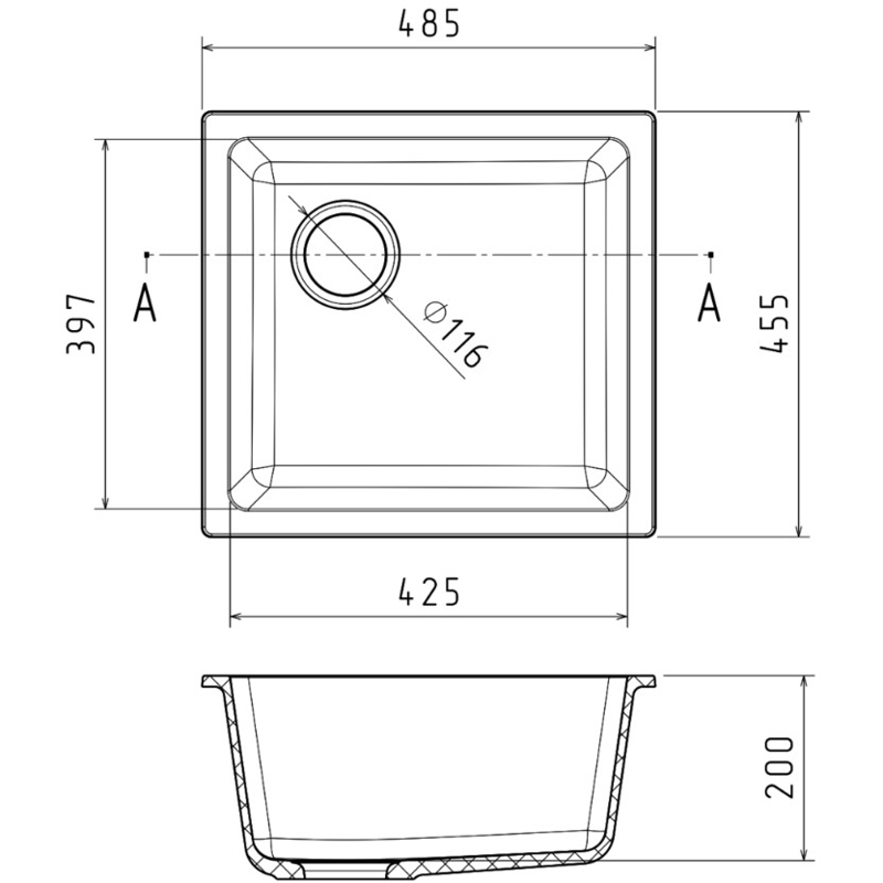Rivelato BK-45 antracite