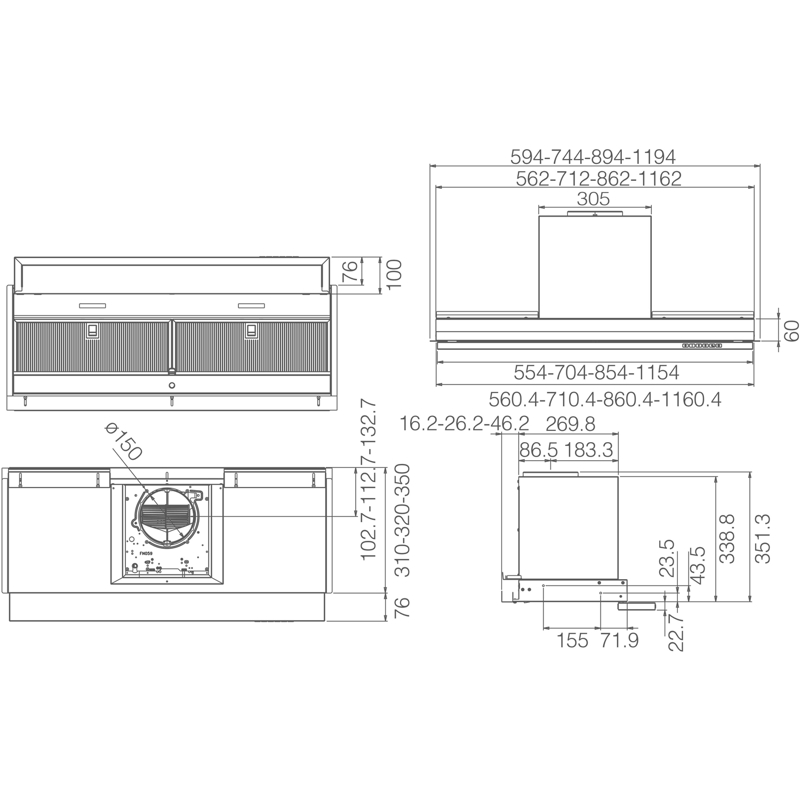 Elica BOXIN ADV DRY @ IX/A/60-PRF0199886