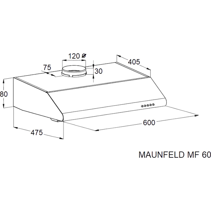 Maunfeld MF 60 Black