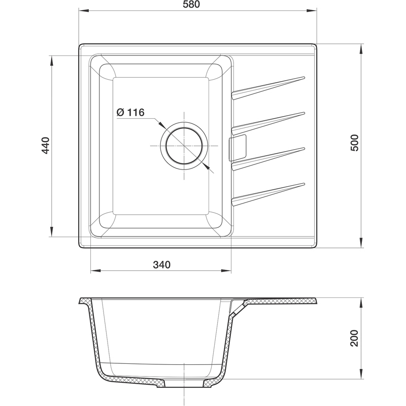 Rivelato RM-58 antracite