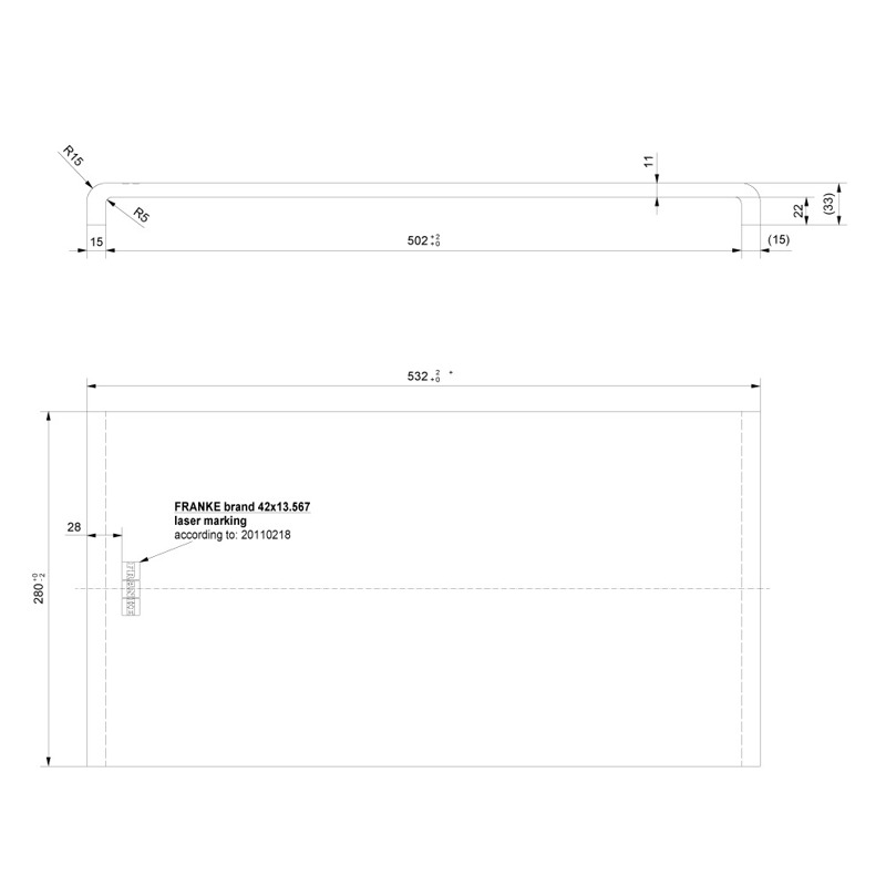 Franke 112.0595.334