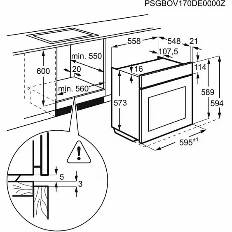 Electrolux EOD6P77WZ