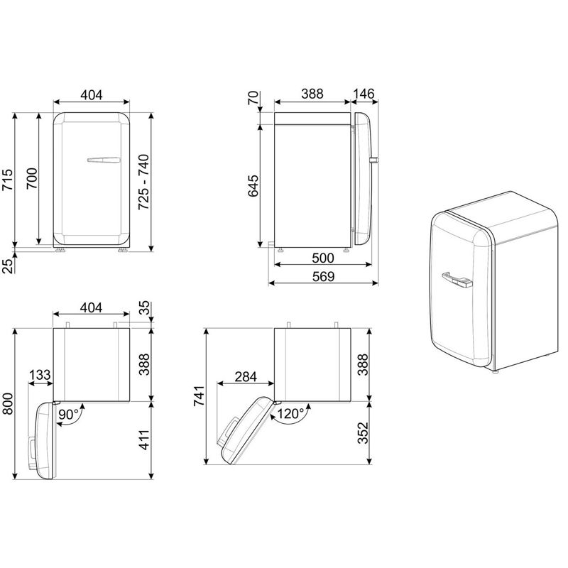 SMEG FAB5LSV6