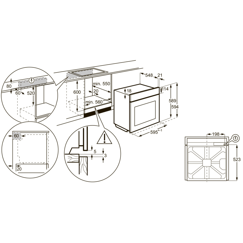 Electrolux EOF5F70X