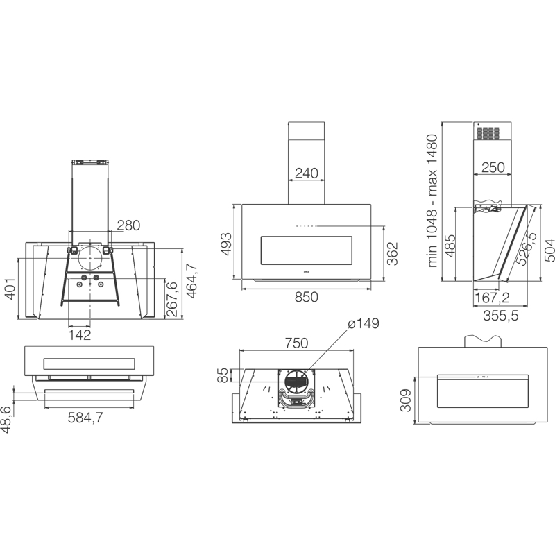 Elica BLOOM BL/A/85-PRF0164459A