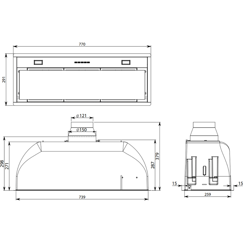 FALMEC CBIN70.E9P2#ZZZ3460F