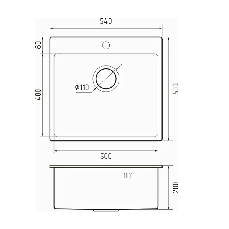 Rivelato 5450 PVD black