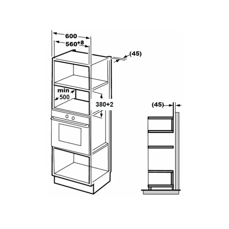 Midea AG820BJU-BL