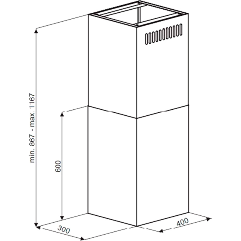 Maunfeld Bath Isla 401 black