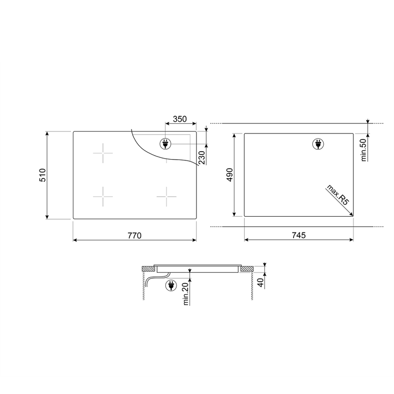 SMEG SE484EMTD