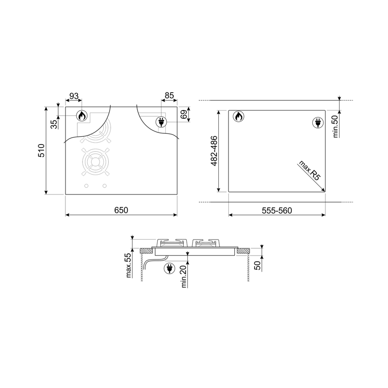 SMEG PM3643D