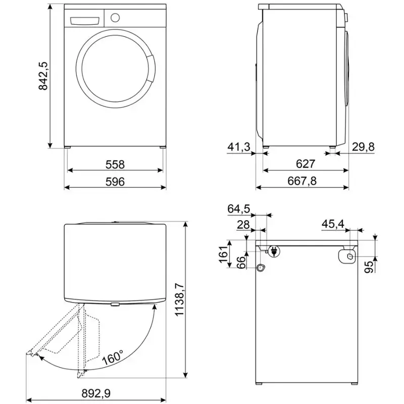 SMEG WM3T24RU